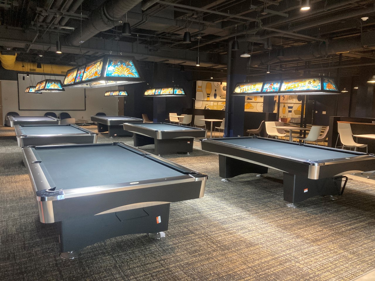 View of Pool Tables